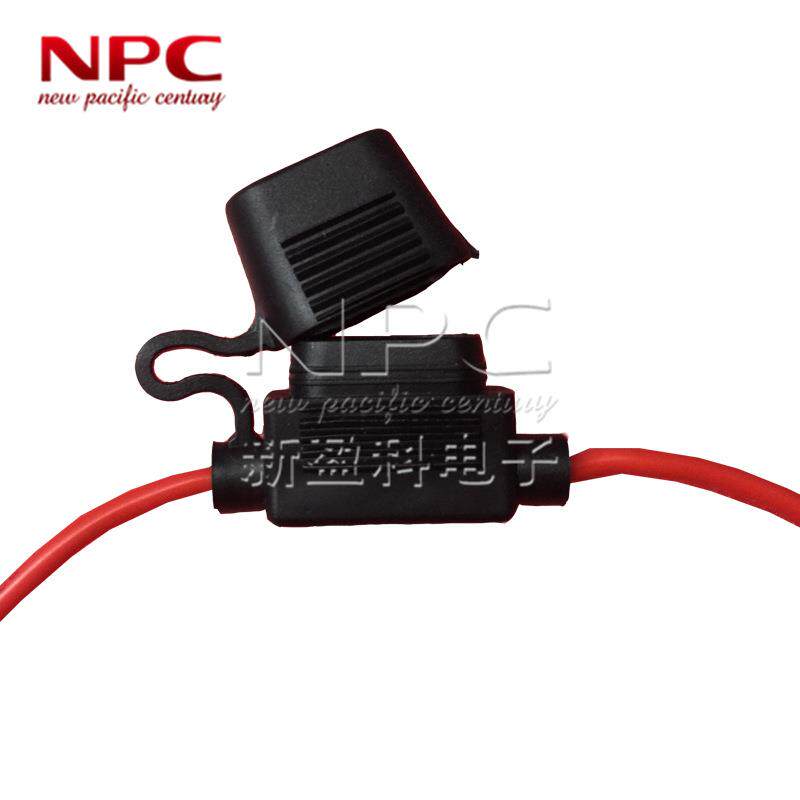 XHX001小插插片防水座3P线红黑绿三色1.5米长线材加工