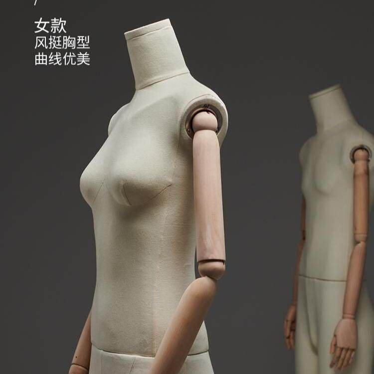 人体陈列全身仿真扁身模特道具女包布服装店橱窗男人台模特展示架
