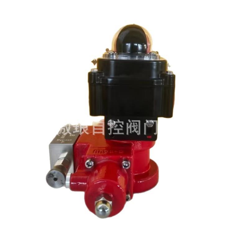 阀门液压执行器带应急阀块HA25阀门液压驱动头带自动开关反馈