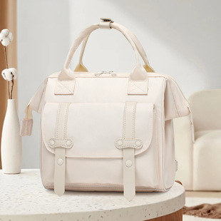 2024新款妈妈包母婴包宝妈外出多功能双肩包妈咪带娃出门时尚背包
