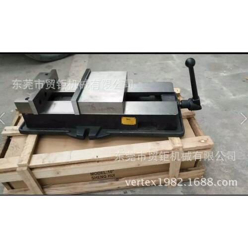 台湾百达利角固式虎钳 铣床平口钳10寸大开口角固式批士开口340MM