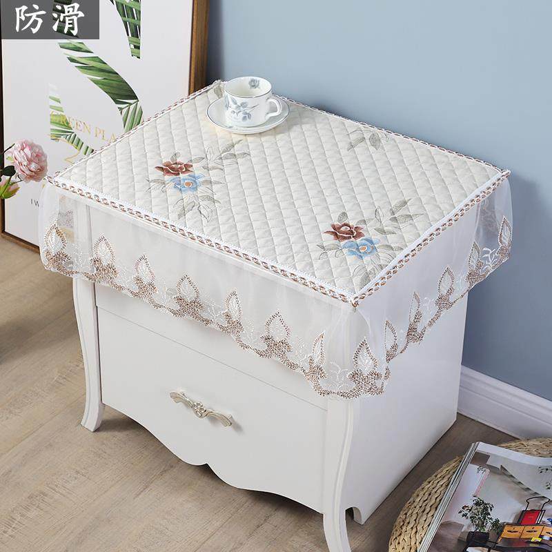 床头柜盖布巾欧式床头柜蕾丝盖巾布艺防尘罩小桌布简约万能小盖巾,居家布艺,万能盖巾,淘宝优惠券,粉丝福利购,淘宝优惠卷