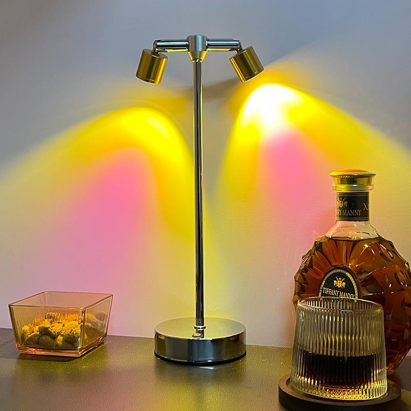充电酒吧台灯户外饭厅桌面气氛灯卡座服务小夜灯高杆射灯清吧桌灯
