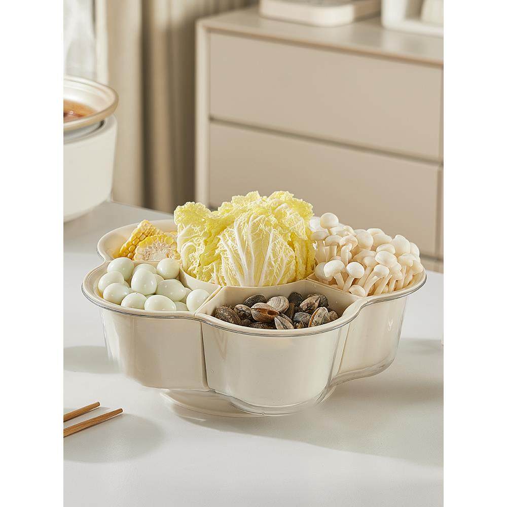 火锅盘厨房备菜盘火锅拼盘蔬菜盘分格可旋转多功能洗菜盆沥水篮,厨房/烹饪用具,配菜/备菜盘,淘宝优惠券,粉丝福利购,淘宝优惠卷