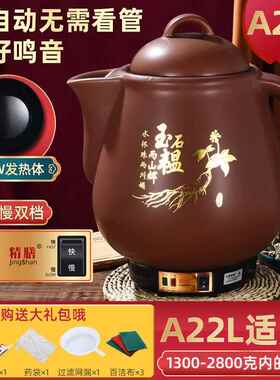 高档8-20煎L中药插壶大容量药壶电药煮药机锅中医罐药房熬药煲电