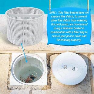Skimmer Filter Basket for Inground Pool Swimming Pool