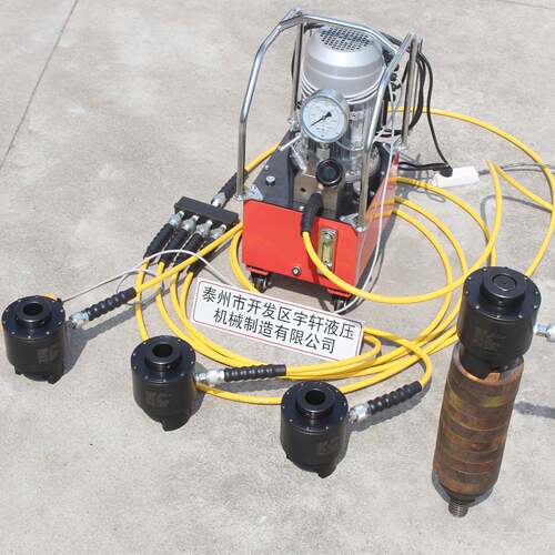 M30M36M39M42M45液压螺栓拉伸器分体式液压螺栓拉伸器同步一拖四