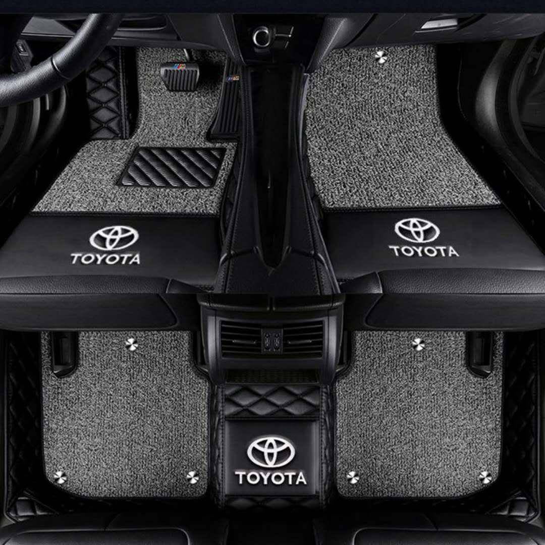 适用于卡罗拉汽车脚垫雷凌凯美瑞RAV4普锐斯威驰亚洲龙全包围脚垫