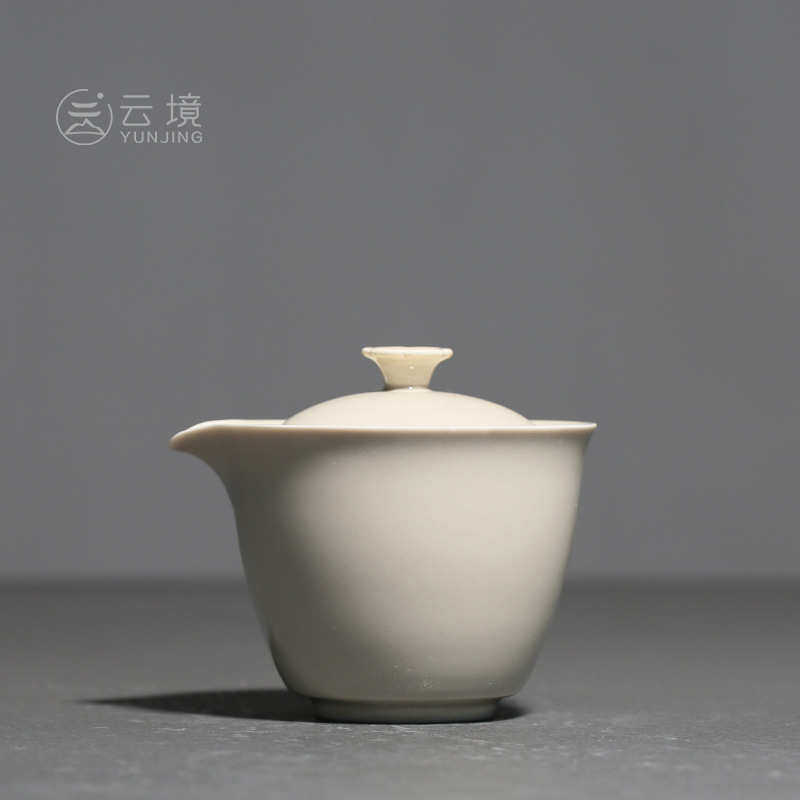 茶壶泡茶功夫家用壶复古手壶茶具陶瓷抓草木灰简约中式