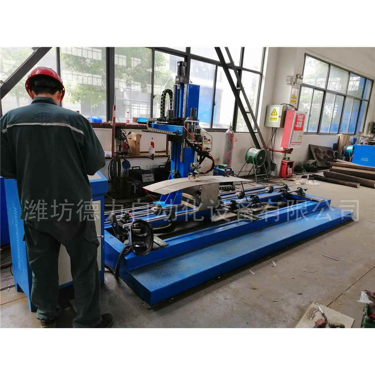 不锈钢薄板自动焊设备直缝五金制品焊接设备圆桶纵缝焊机