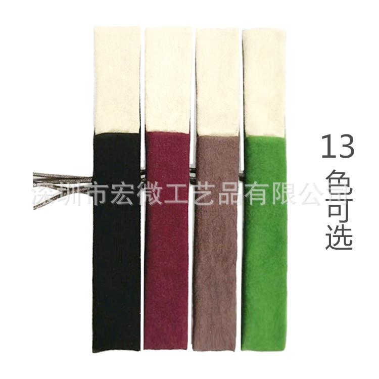 通用钢笔竹节笔单支装布艺简约文艺复古笔袋棉麻折叠笔套收纳袋