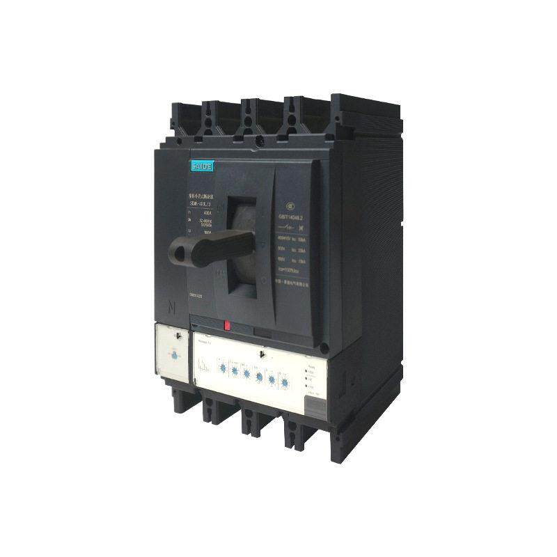 SAIDE赛德电气SDM6-400 电子式4P七旋钮塑壳断路器空开