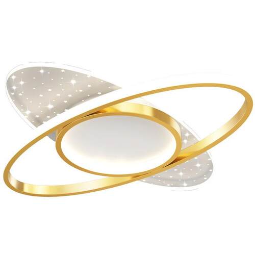 2022新款星星led吸顶灯圆形主卧客厅灯具简约现代房间主卧室灯饰