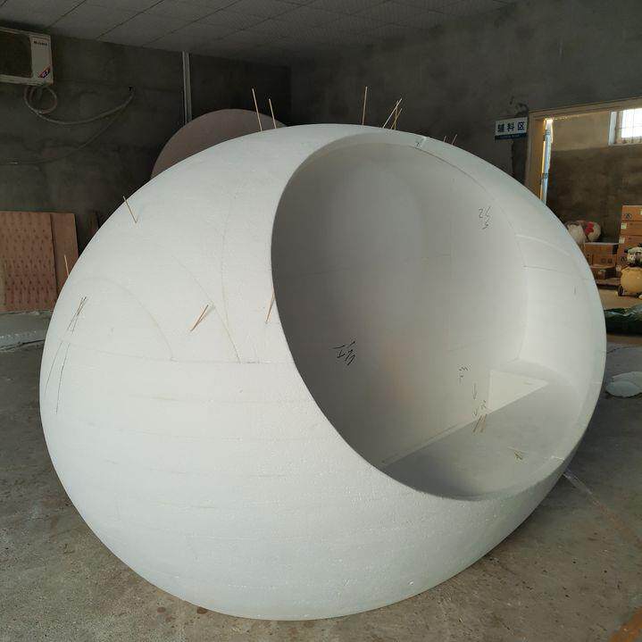 GRP外墙FRP异形房GRP参数化建筑表皮玻璃钢室内外幕墙