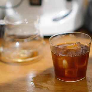 素止 日式超薄耐热玻璃水杯水野学设计师冰咖啡杯中川政七 265ml