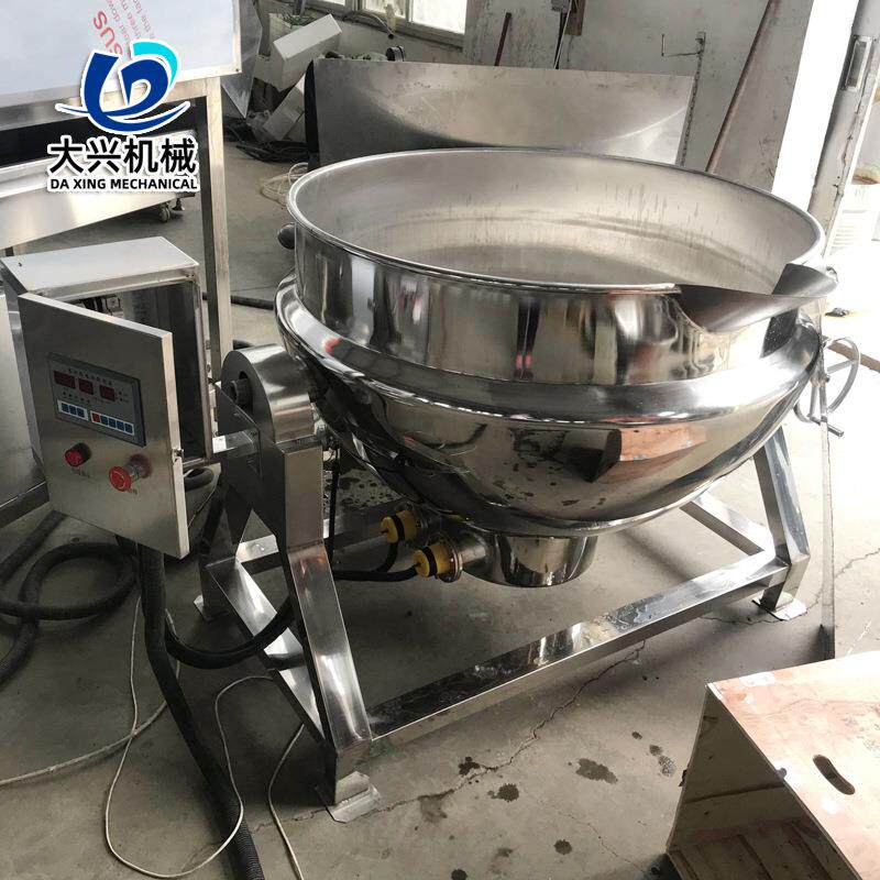 熟食卤味卤煮锅 全自动牛蛙卤煮夹层锅 蒸汽型可倾式五花肉卤煮锅