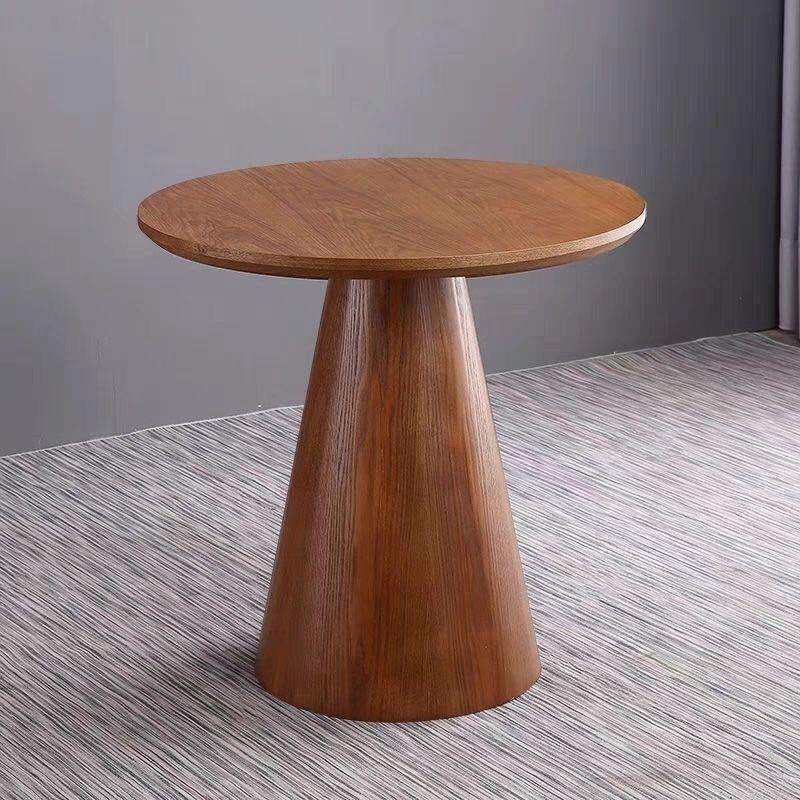 咖啡厅酒店房桌子圆圆LKR茶几沙桌发角几客庭院形茶几圆阳台茶桌