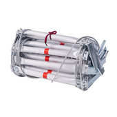 铝合金软梯 消防救生软梯消防逃生钢丝梯挂梯应急逃生软梯