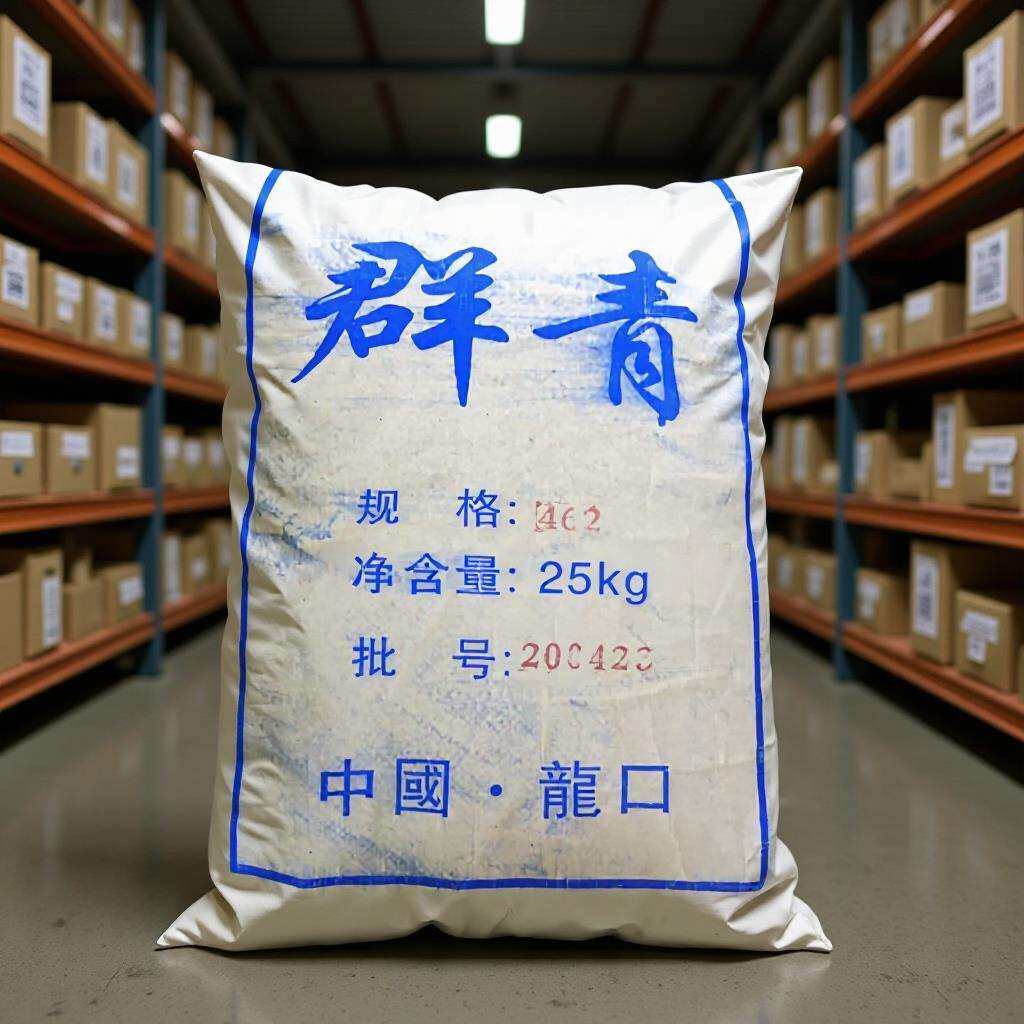 群青462群青腻子粉涂料用蓝颜料群青蓝提白彩绘建筑外墙
