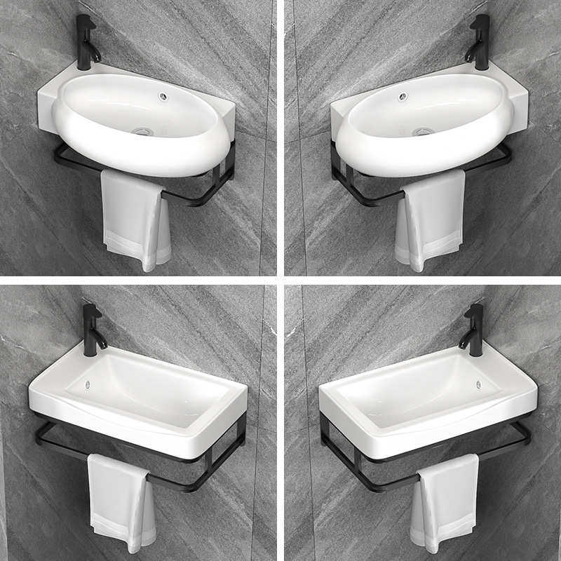 不锈钢三角支架盆组合陶瓷一体盆迷你小户型小尺寸挂墙式洗手台盆,家装主材,浴室柜,淘宝优惠券,粉丝福利购,淘宝优惠卷