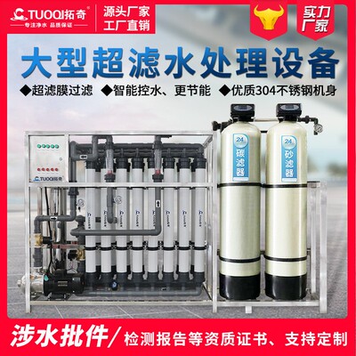 工厂直销地表水过滤超滤设备10T电泳漆回收超滤净化制水除锈设备