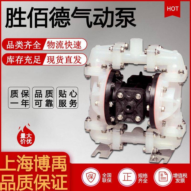 SANDPIPER胜佰德半寸K泵S05B2K1TPBS000气动隔膜泵PVDF材质塑料泵