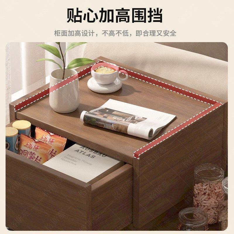 茶几简约现代家用客厅创意边几自由组合收纳柜出租屋抽屉式置物架
