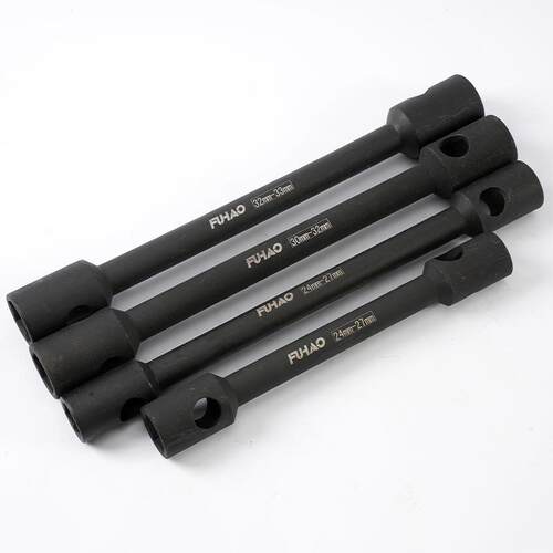 双头重型轮胎套筒扳手30-32货车轮胎扳手21号24-27汽车换胎扳手