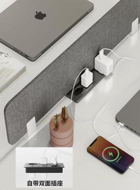 简务白色职人员办公桌椅组合约现代/工位卡座屏风财员AFI工书架桌