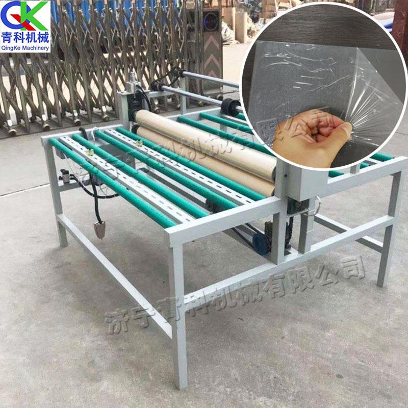 钢化玻璃覆膜机移门复膜机玻璃贴膜机瓷砖移门橱柜门贴膜设备