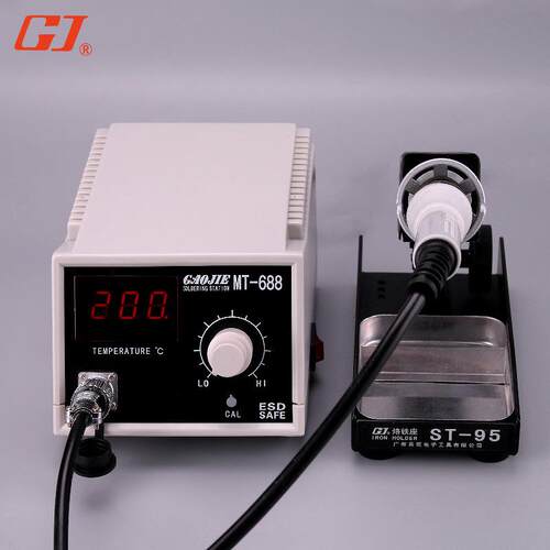 黄花高洁(GJ)MT-685工业无铅焊接电焊台电烙铁可调温数显烙铁50W
