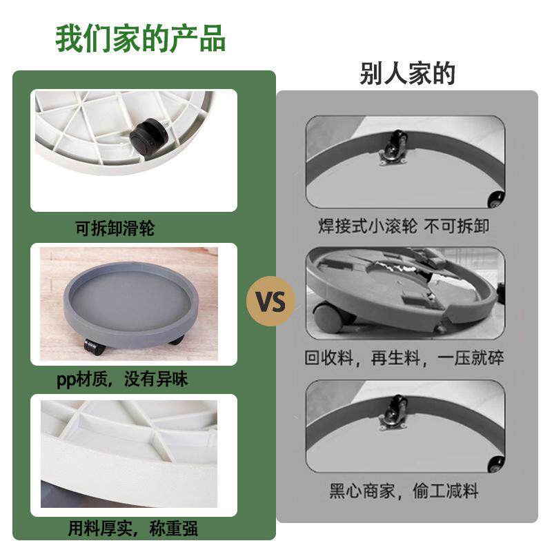 重物移动托盘水桶移动底座重物移动托架桶装水移动托盘承重万向轮