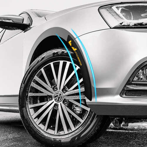 加厚一对装 轮眉防刮条 汽车用防撞胶条车身装饰防擦碰条防撞贴条