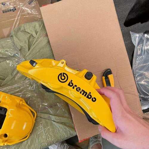 布雷博brembo v6大六活塞刹车卡钳前轮套装其他