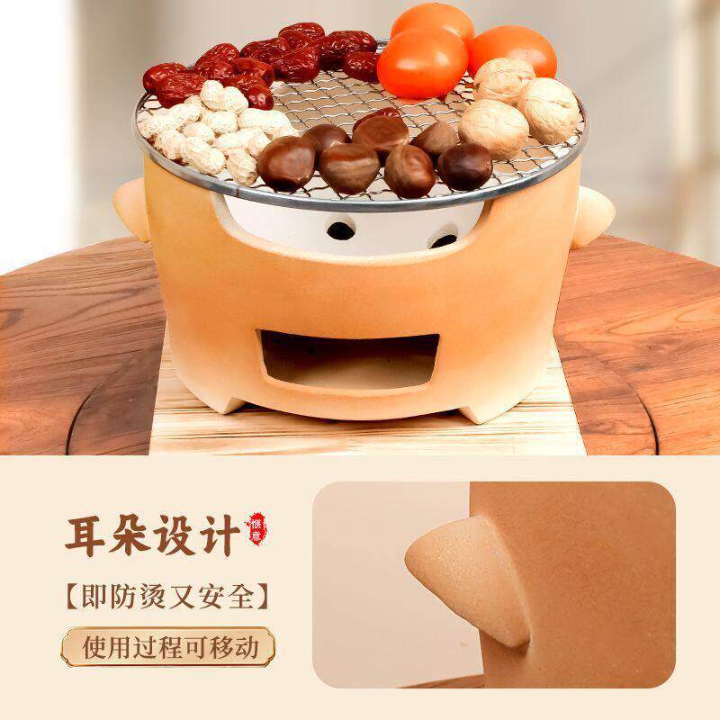 围炉煮茶火炉烤炉套装器具碳炉全套家用室内户外烧烤炉炭炉打边炉