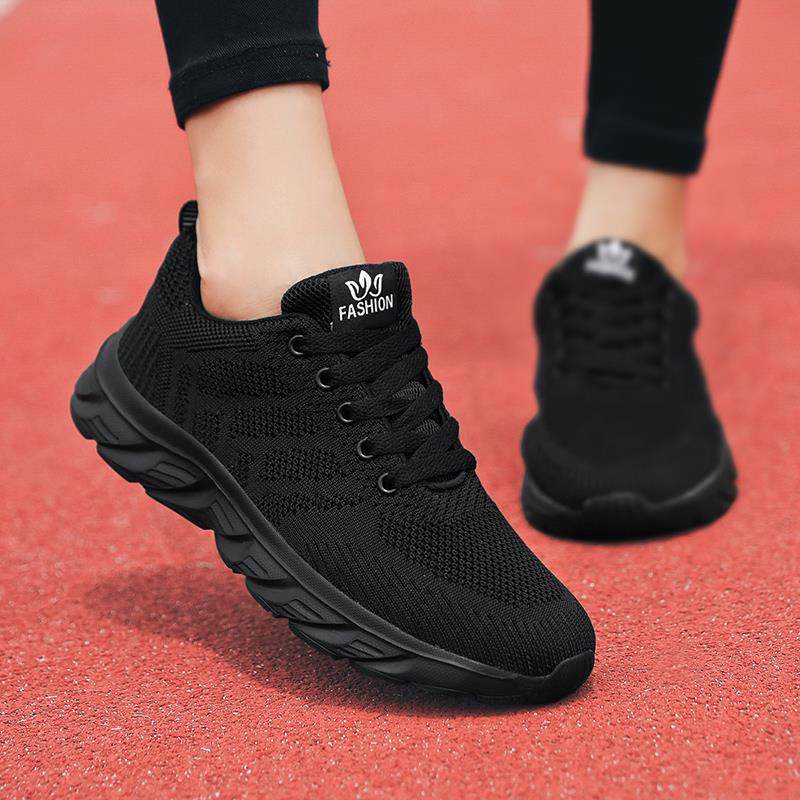 高档春夏中年妇女鞋舒适防滑妈运中鞋女老年飞织妈透气跑动步旅游,女鞋,浅口单鞋,淘宝优惠券,粉丝福利购,淘宝优惠卷