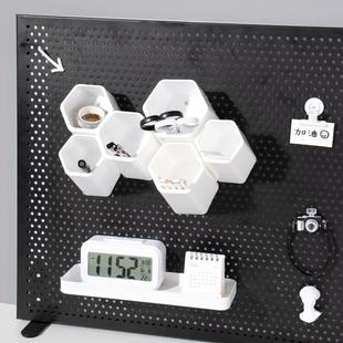 1VP能R多功组合笔筒壁F767H699挂洞笔盒收纳式 架洞板配件收纳盒置