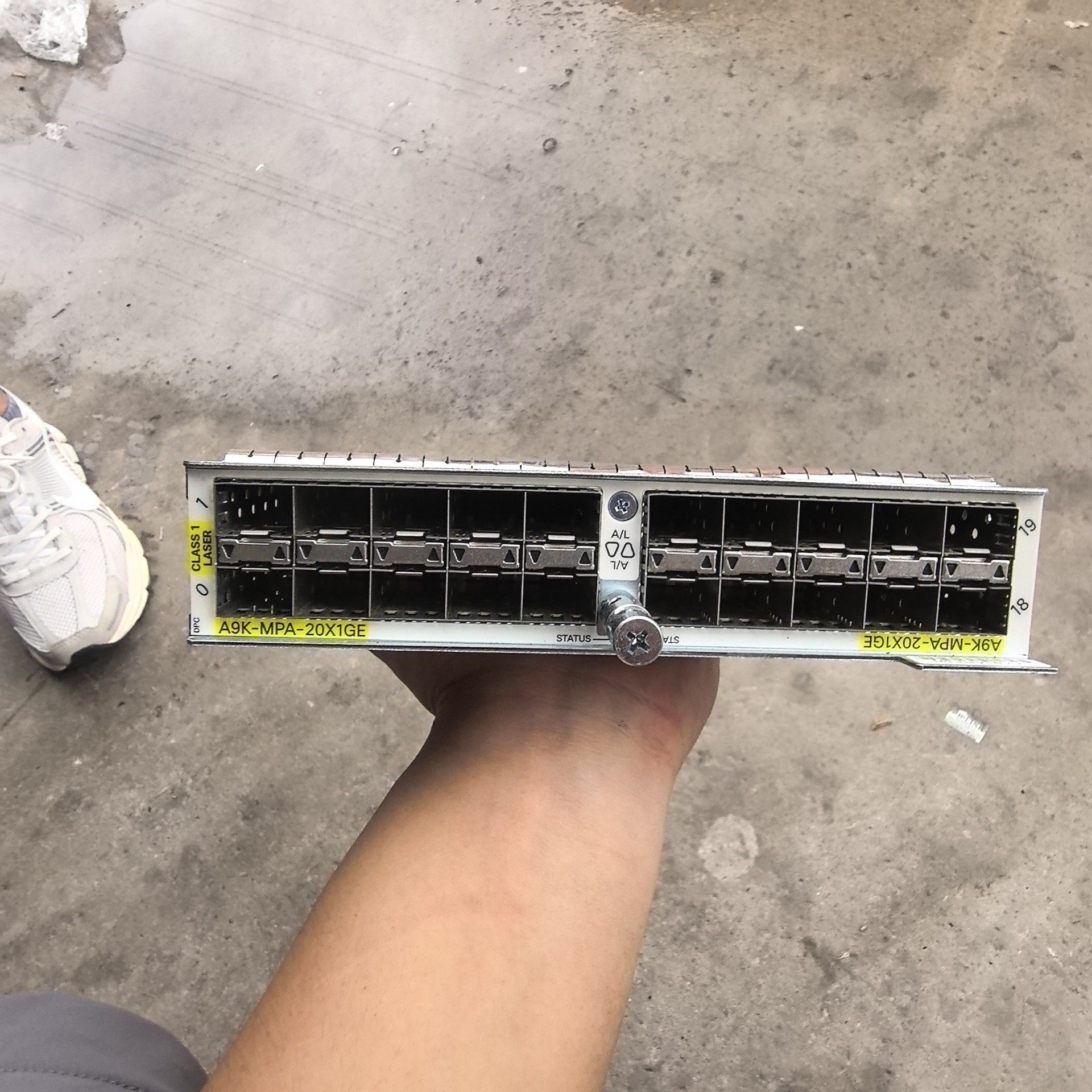 思科CISCO A9K-MPA-20X1GE 20个千兆光口