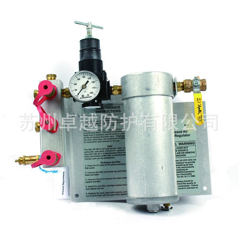 3M W-2806压缩空气过滤及调节控制板调节空气压力搭配S系列头罩