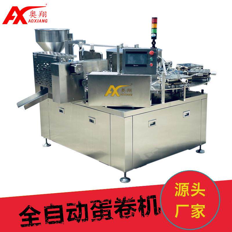 中蛋卷全自动蛋卷机器商用机生产线小型机械食品级
