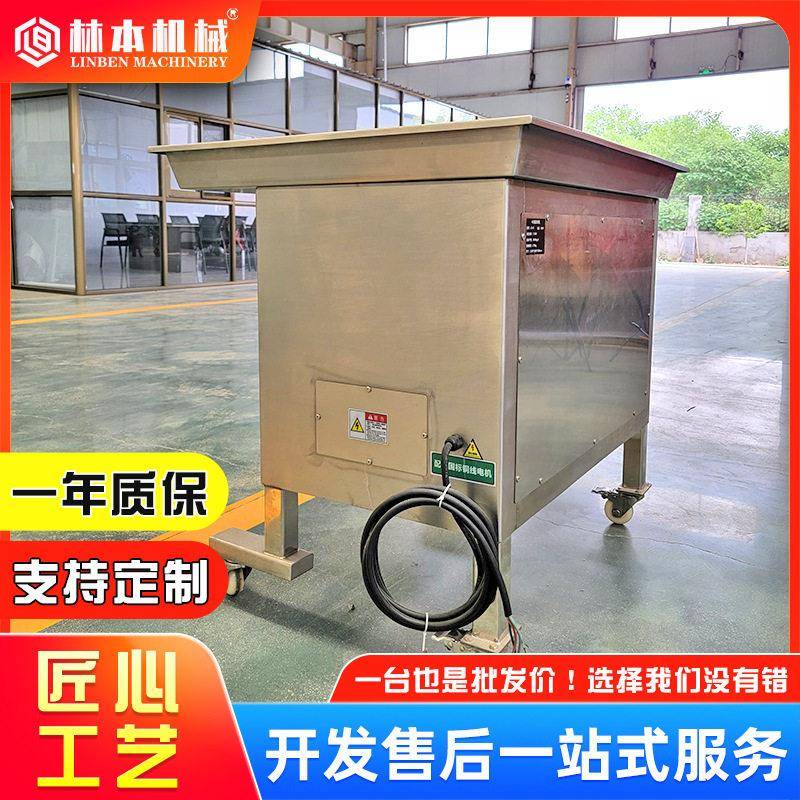 商用绞肉机多功能鲜肉绞肉沫机冻鸡鸭绞碎机不锈钢商用碎肉机