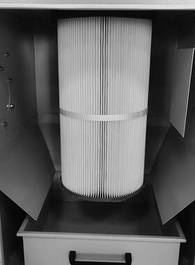 柜业BZN式工吸尘器全自冲动脉尘滤筒集尘器高速大风量粉尘集器