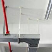 饰圈遮挡圈装 PVC加厚款 饰盖螺杆吊杆装 20吊帽桥架丝杆装 饰帽环