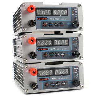 gophert格辉NPS-1602可调DC电源60v3a小型开关电源便携稳压电源台