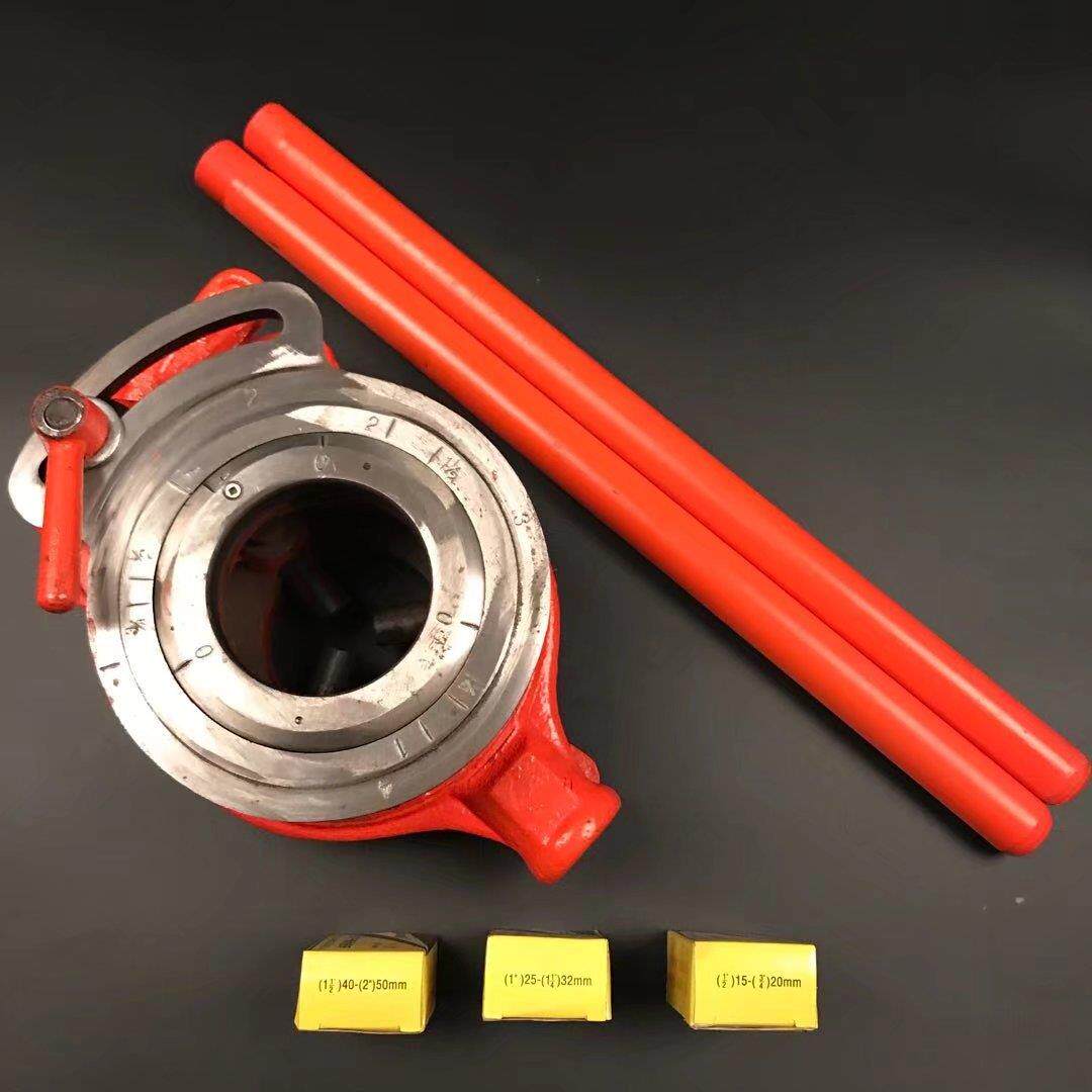 114型管子饺板15-50MM手动套丝机镀锌管水管塑料管套丝新型114