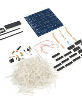 3D8光立方DIY套件（573+2803+5a60s2）8*8*8光立方 蓝/红/绿/黄色