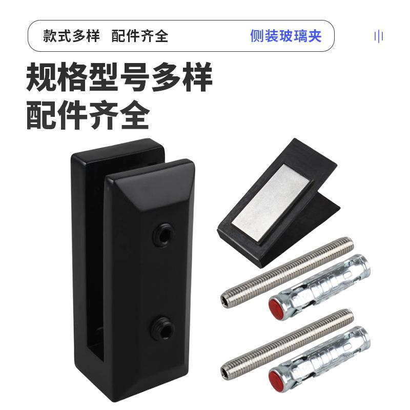 精品304璃楼不锈立钢阳台20250616侧装玻夹梯扶手挂件栏杆柱配件