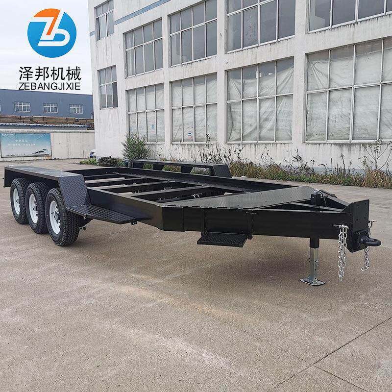 发电机组拖车8吨转运拖车运输行走框架拖车叉车牵引房车底盘重型