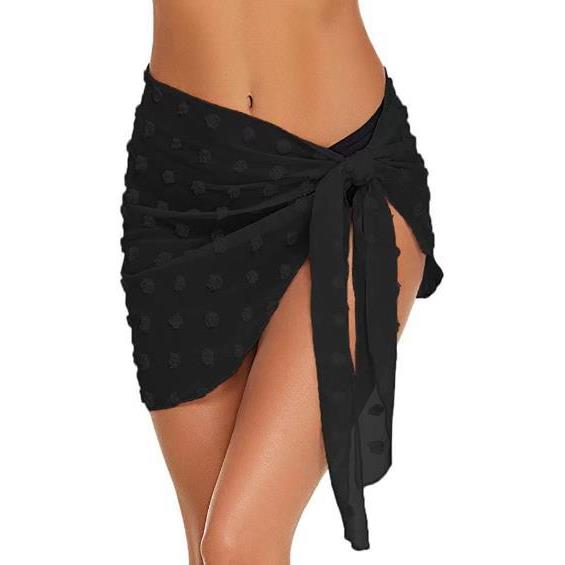 shirt sunscreen skirt wrap skirt bikini dress cover-up