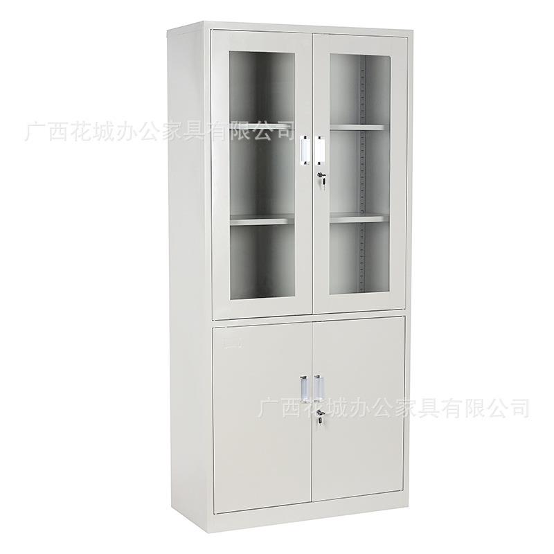 HC-365广西档厂家文件柜铁柜钢制财务仪器柜皮资料玻柜璃柜大器械